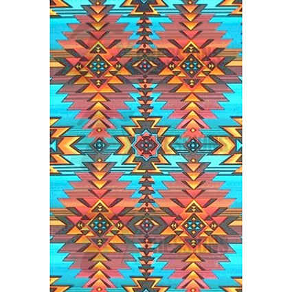Sublimation Transfer Design It's about to get Western Aztec Heat Transfer 