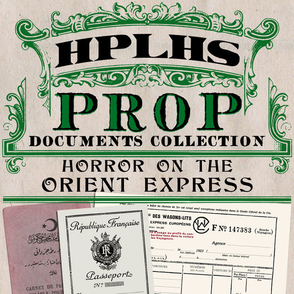Horror On The Orient Express Props The Hplhs Store