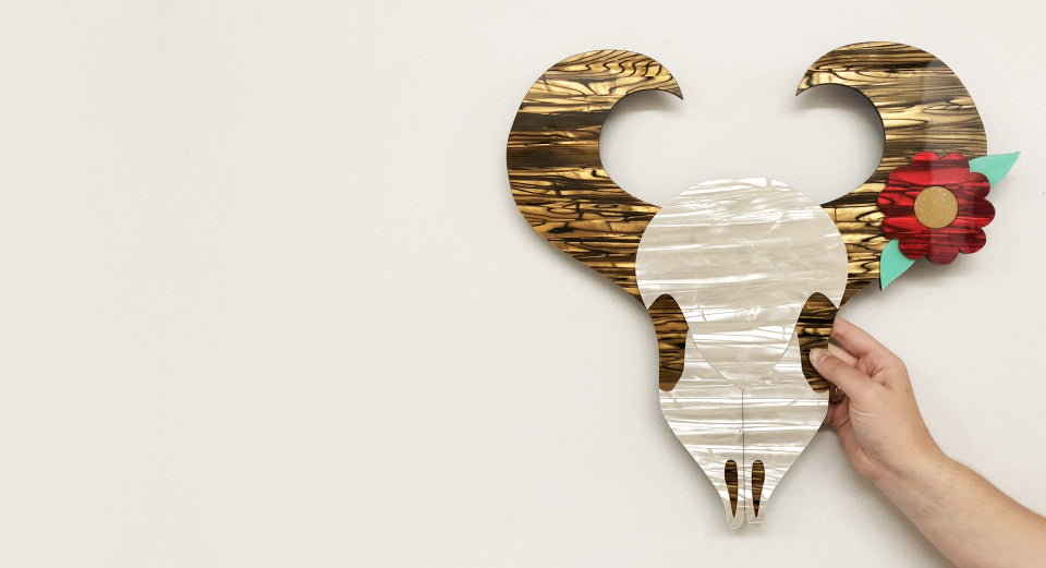 Win an Erstwilder Buffalo Skull Wall Hanging