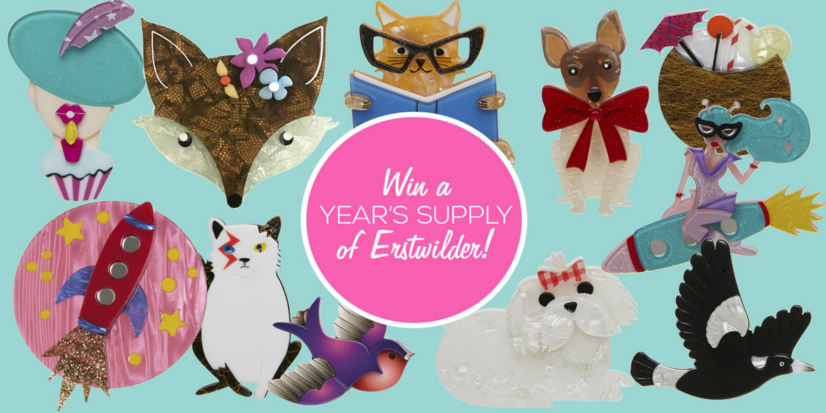 Win a year's supply of Erstwilder designs!