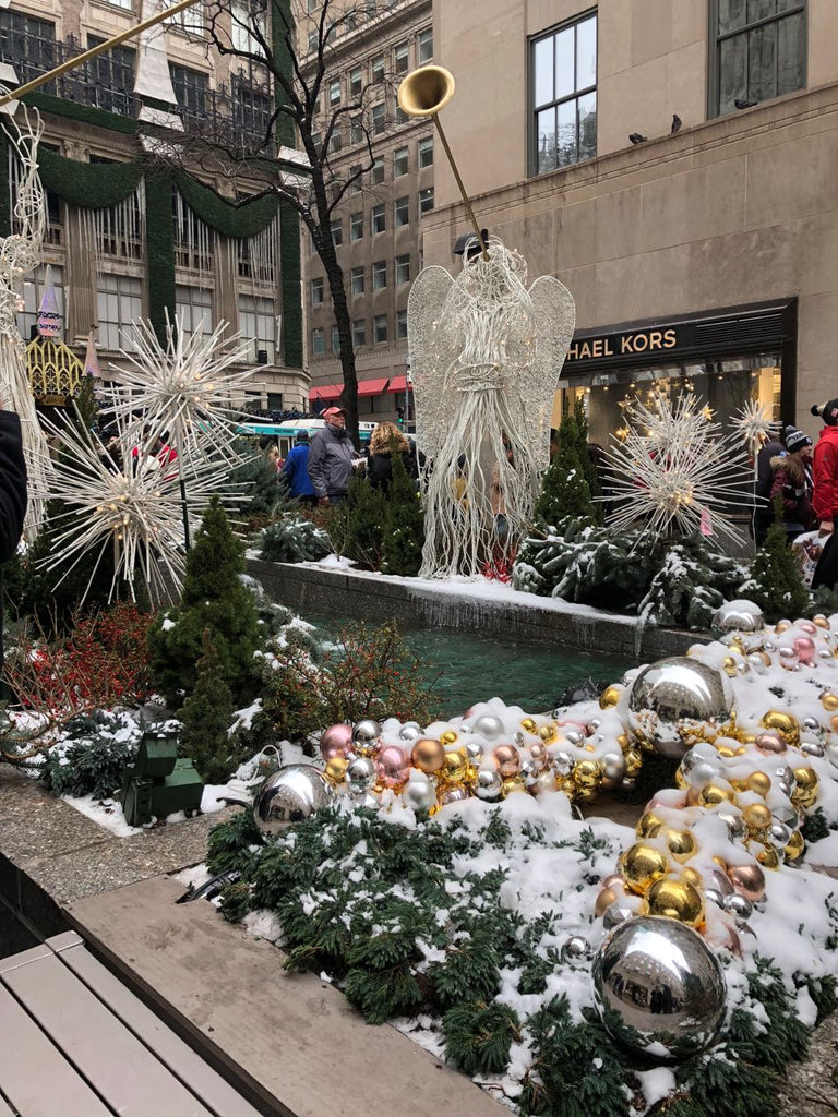 Beautiful sculptures for enjoying Christmas in New York