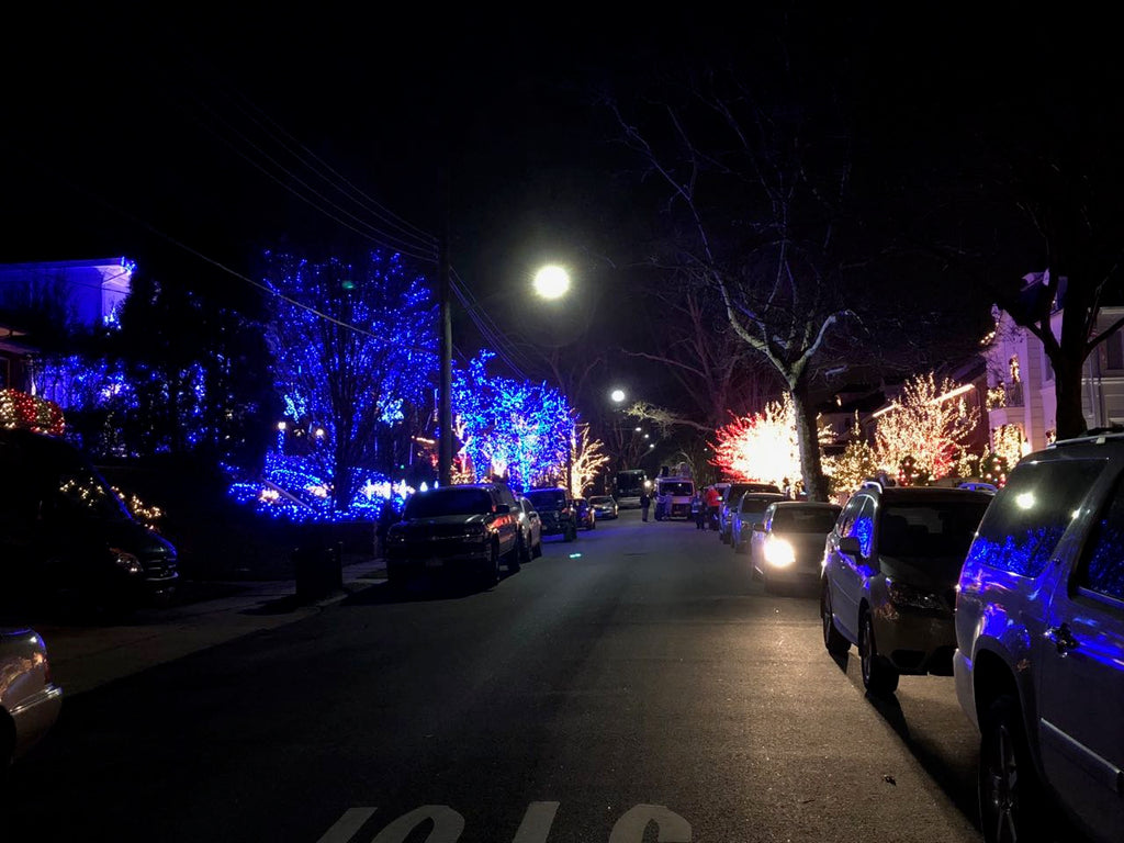 A never-ending street full of Christmas wonder