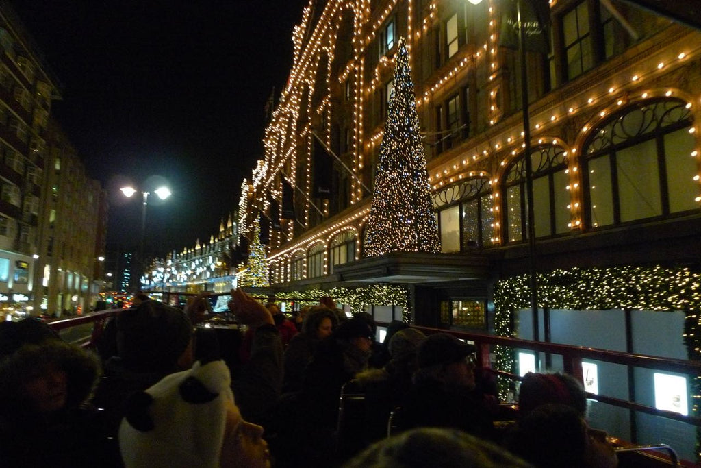London is a sight to see over Christmas, and everything is geographically close, which is great for kids