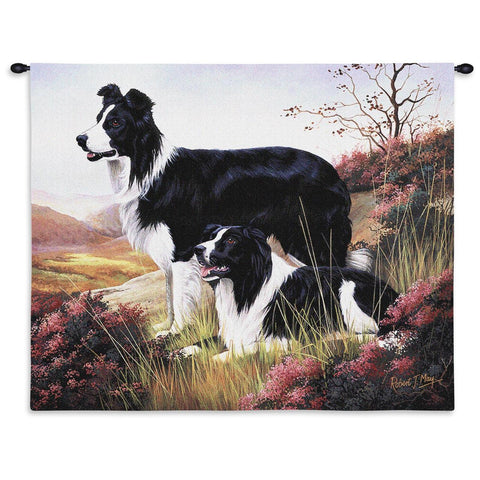 Border Collie Wall Tapestry