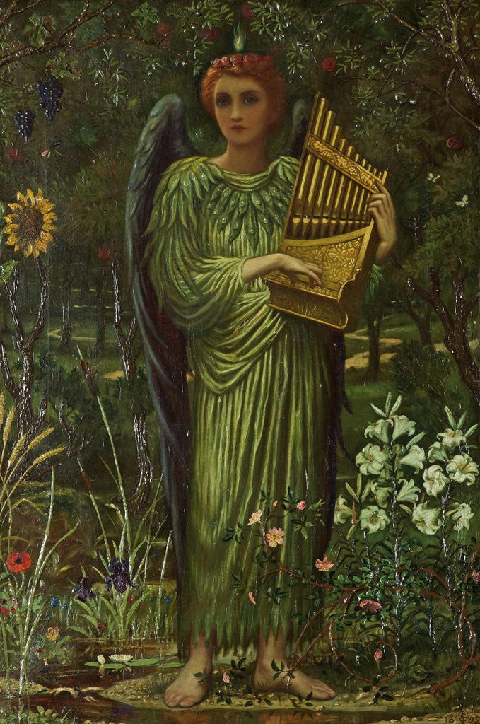 Detail of O All Ye Green Things Upon The Earth, Bless Ye The Lord by Edward A. Fellowes Prynne