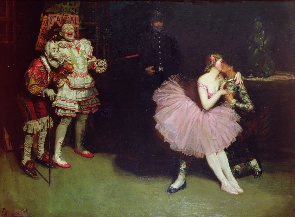 Detail of Such is Life, 1907 by John Byam Liston Shaw