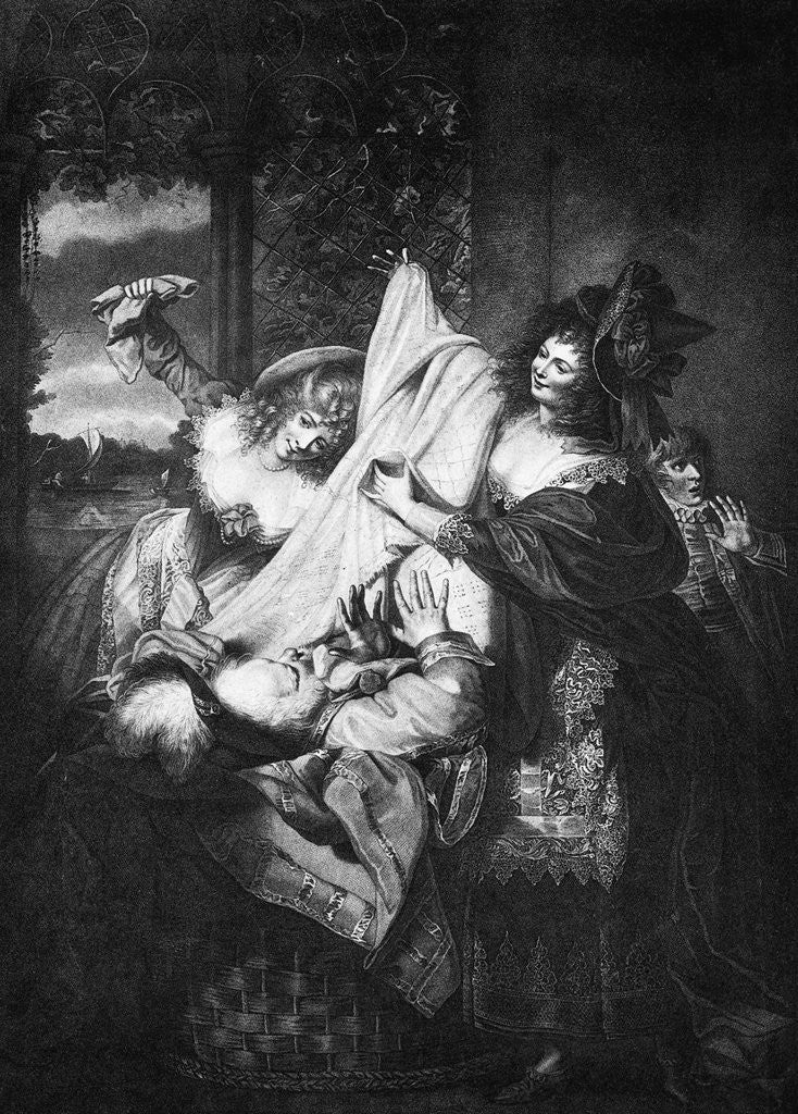 Detail of Illustration from The Merry Wives of Windsor by Corbis