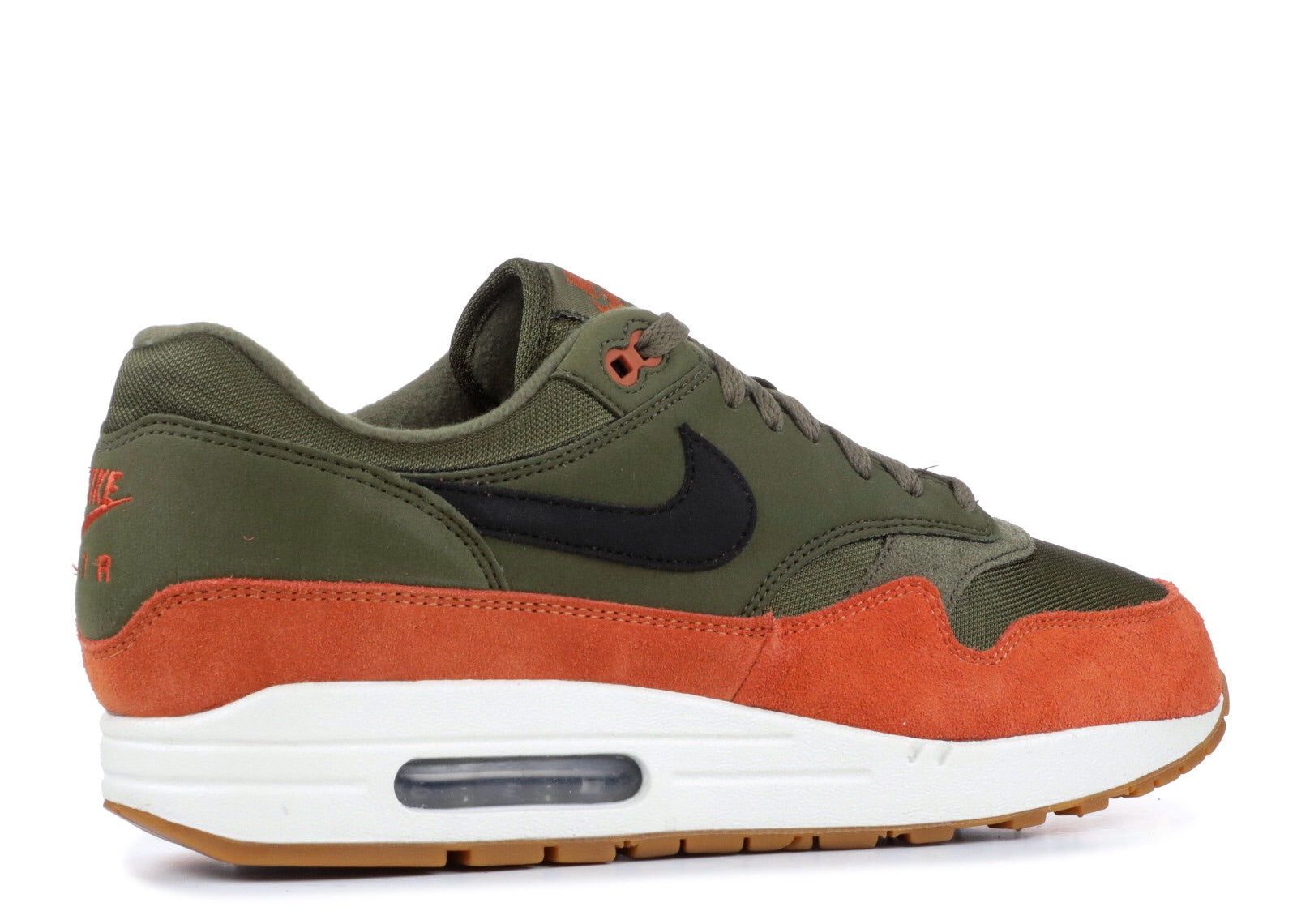 olive canvas air max 1