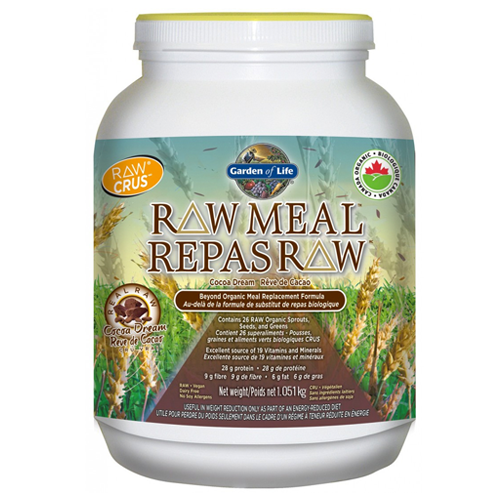 Raw Meal By Garden Of Life Chocolate Vanilla Natural Bulk