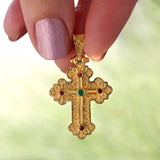 Baroque Small Western Cross