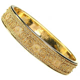 18k Gold Iraklion Bangle Bracelet
