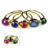 Stackable Small Stone Rings