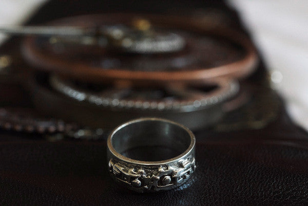 steampunk wedding ring