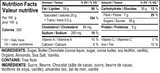 Nutrition label for Butter & Beyond