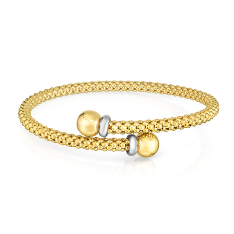 Phillip Gavriel Bypass Popcorn Bangle Bracelet