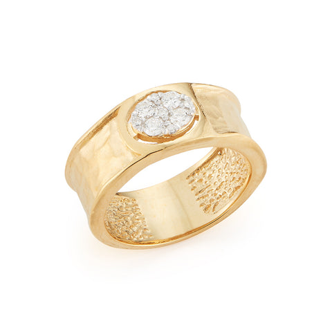 I. Reiss Diamond Gallery Ring