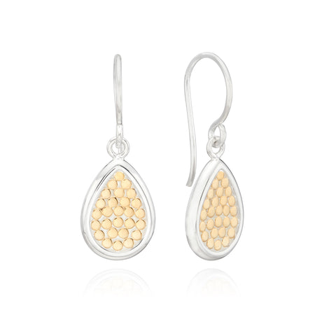 Anna Beck Classic Smooth Rim Teardrop Earrings