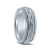 Novell Rope Twist Wedding Band