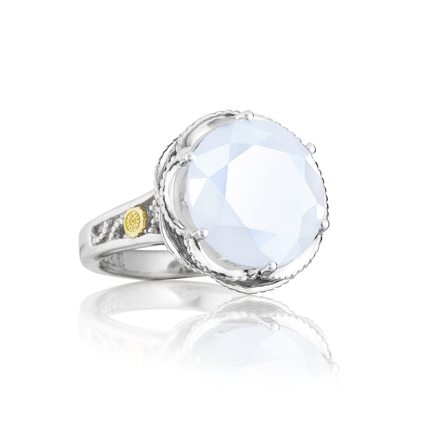 Tacori Crescent Gem Ring featuring Chalcedony