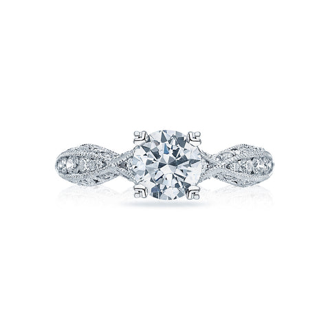Tacori Classic Crescent Diamond Engagement Ring