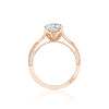 Tacori Pretty in Pink Diamond Engagement Ring