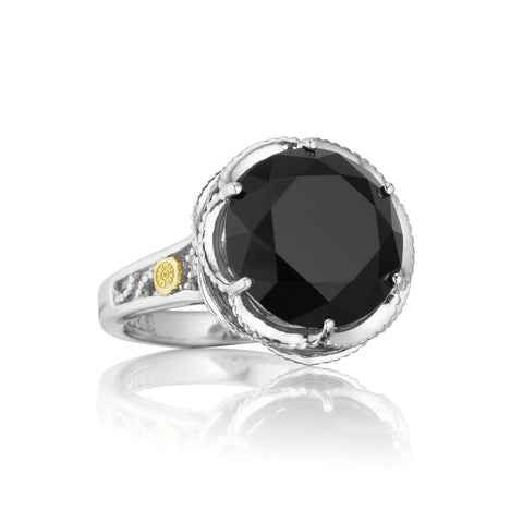 Tacori Crescent Gem Ring featuring Black Onyx