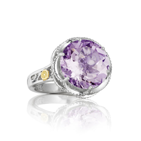 Tacori Crescent Gem Ring featuring Amethyst