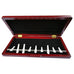 Burnt Amber Wooden Reed Case (with Pegs, 9 Reeds)