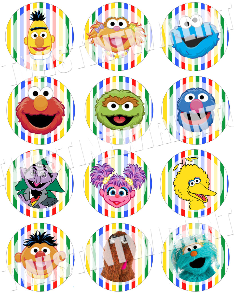 Free Sesame Street Printables - High Resolution Printable Regarding Sesame Street Label Templates