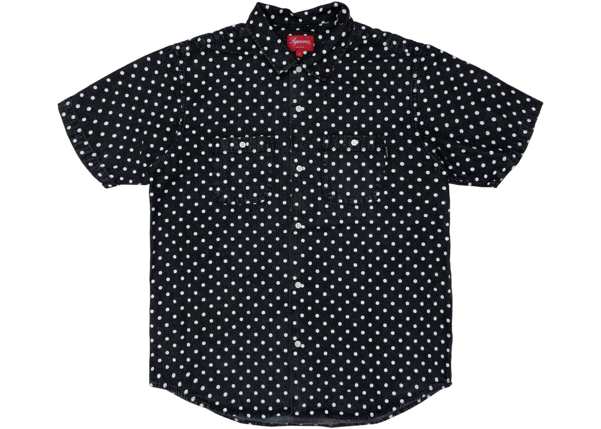 supreme button down shirt