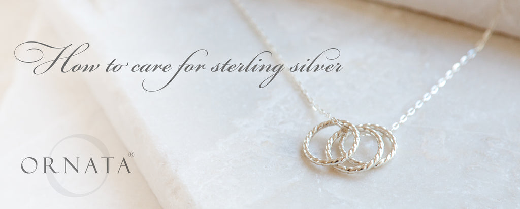 How to clean sterling silver jewelry