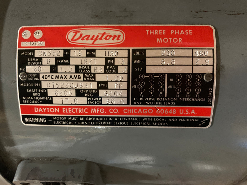 dayton electric motors