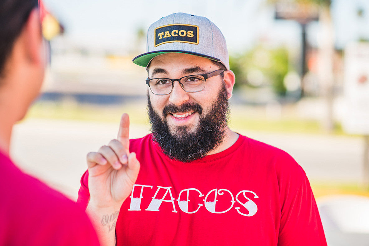 Taco Gear Shut up and get us tacos card Taco Shirts