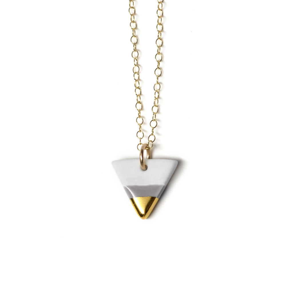 Ash Jewelry Studio Tiny Triangle Necklace