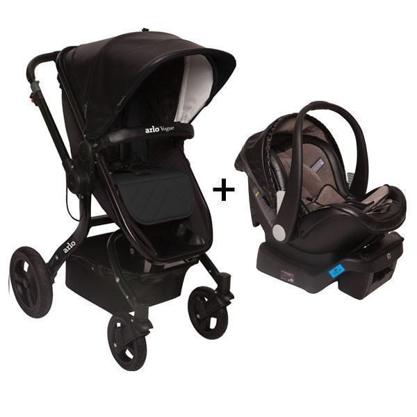 Infasecure Arlo Vogue 4 Wheel Stroller Pram + Infant Carrier