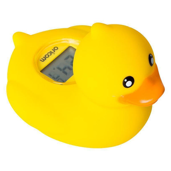 Oricom Digital Bath and Room Thermometer with Temperature Alert - Duck