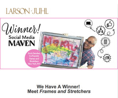 Frames and Stretchers - Winner of the Social Media Maven Contest by Larson Juhl