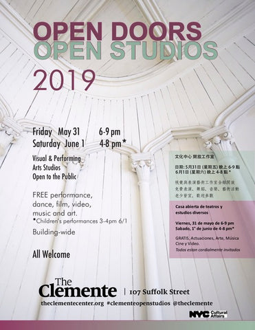 Clemente Open Studios 2019