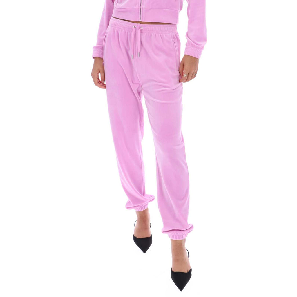 Juicy Couture Tina Velour Bottoms AW21 Pink