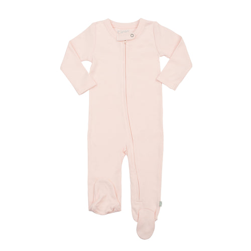 Baby footie | pink finn + emma
