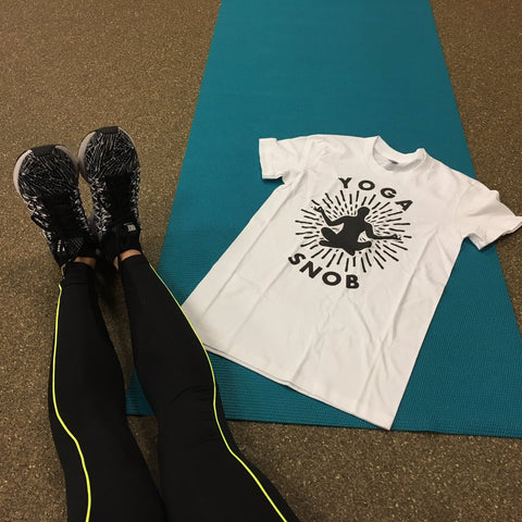 Yoga Snob t-shirt 