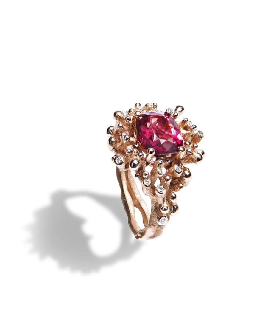 coral ring jewelry