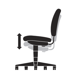 Pneumatic Height Adjustment Chair
