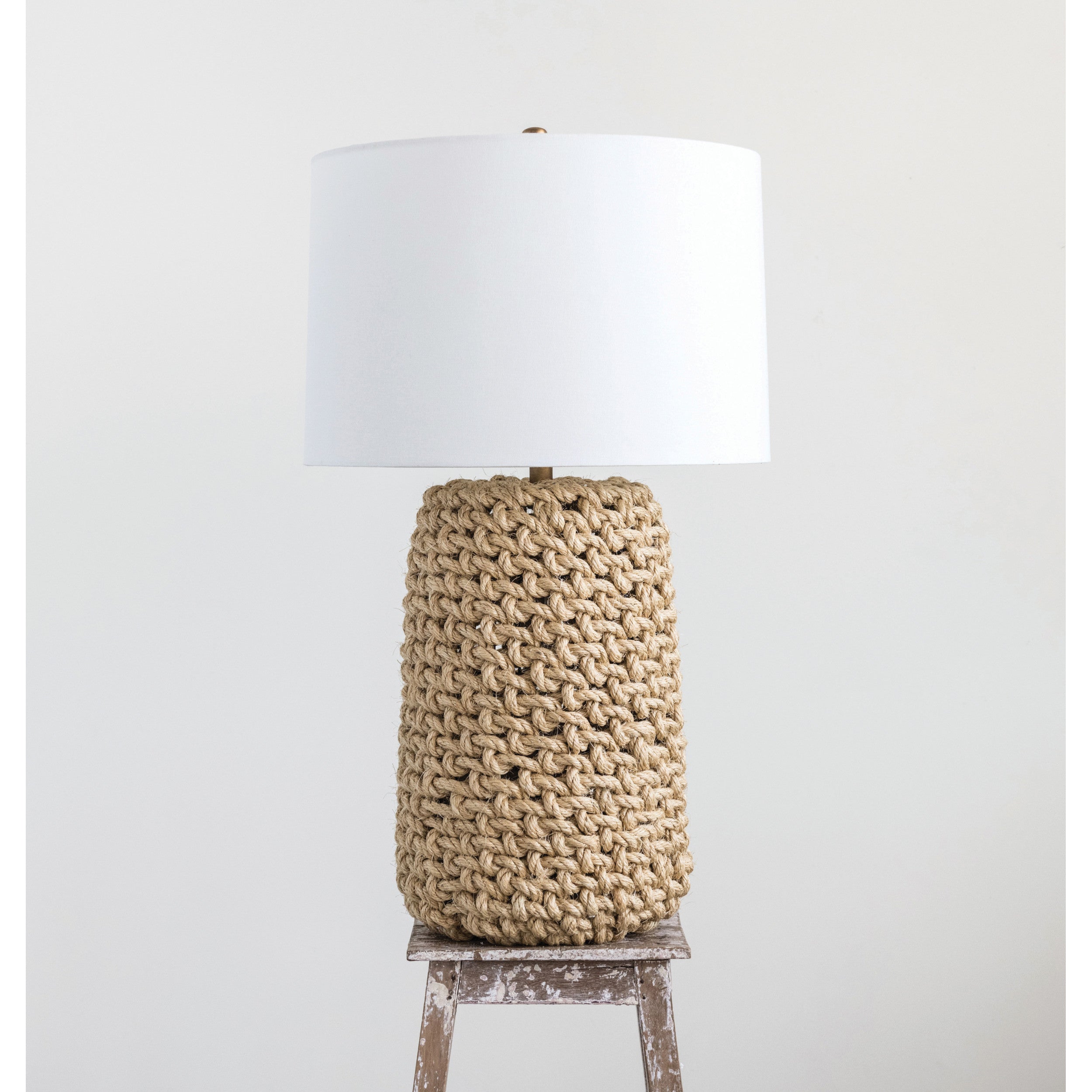 jute rope table lamp