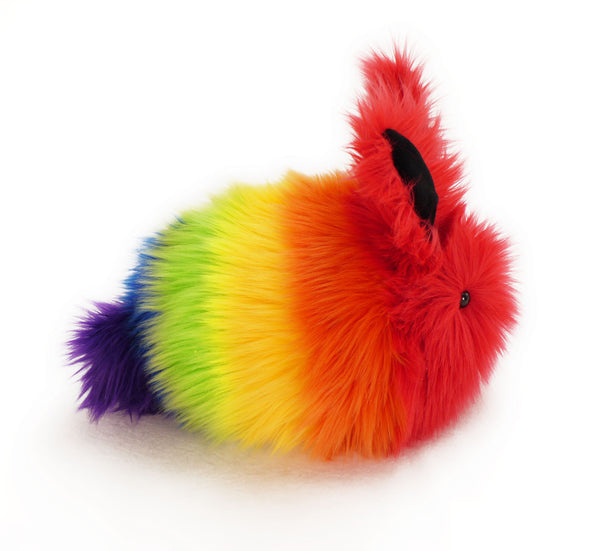 rainbow bunny stuffed animal