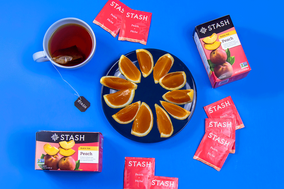 How to Make Tea-Infused Sweet Peach Tea Jello Shots | Stash Tea