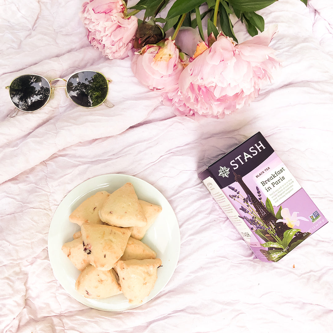 Lavender Scones with Breakfast in Paris | Stash Tea