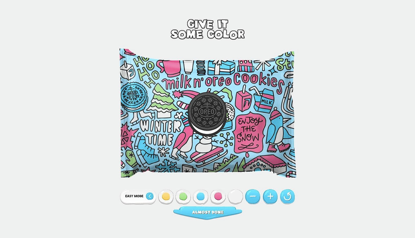 Oreo D2C ecommerce customizable packaging