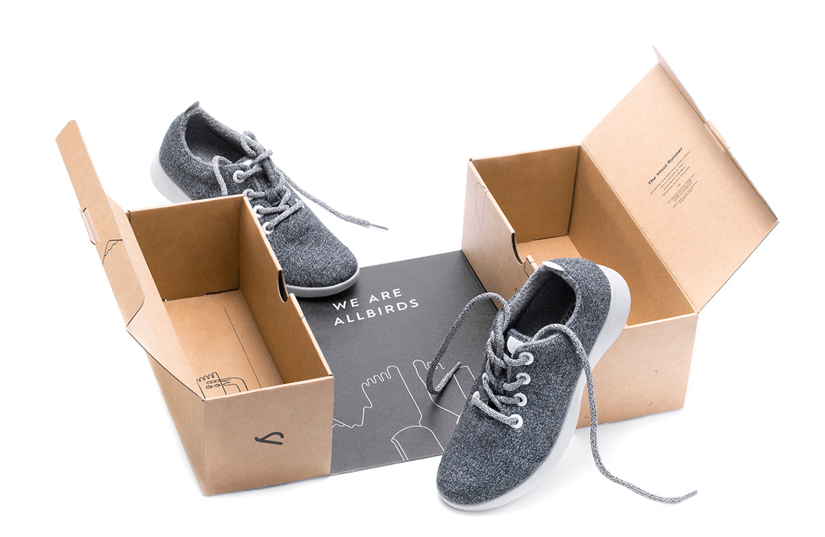 allbirds packaging - single box approach