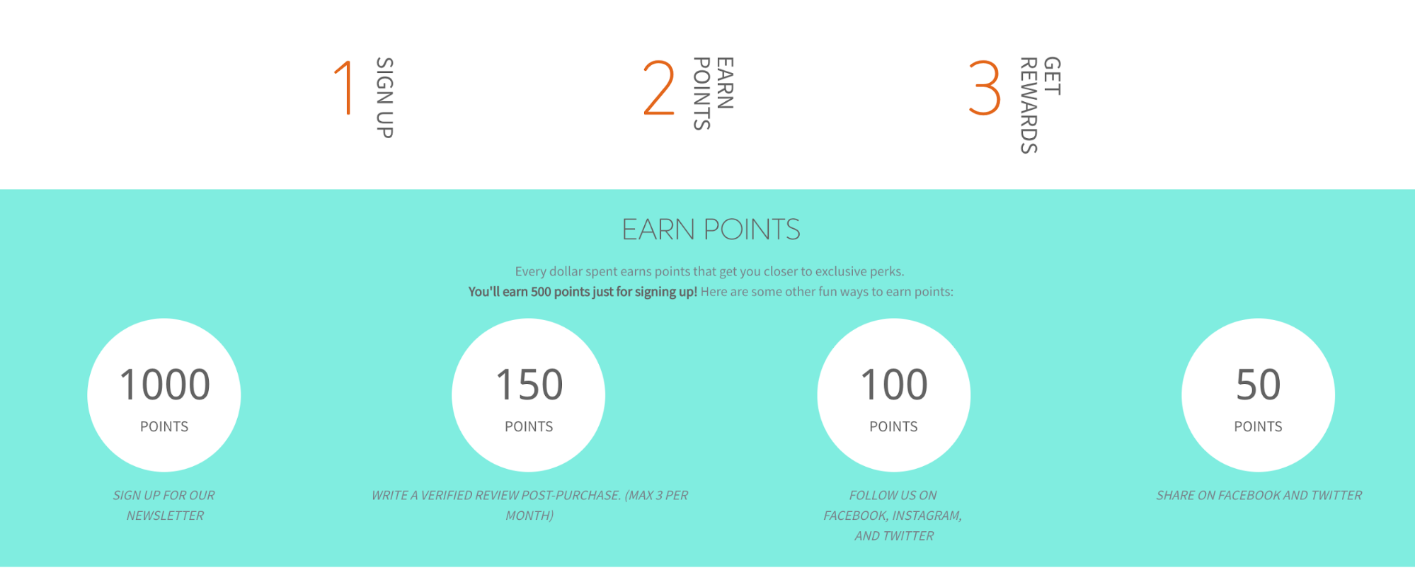 Clean Beauty Club points